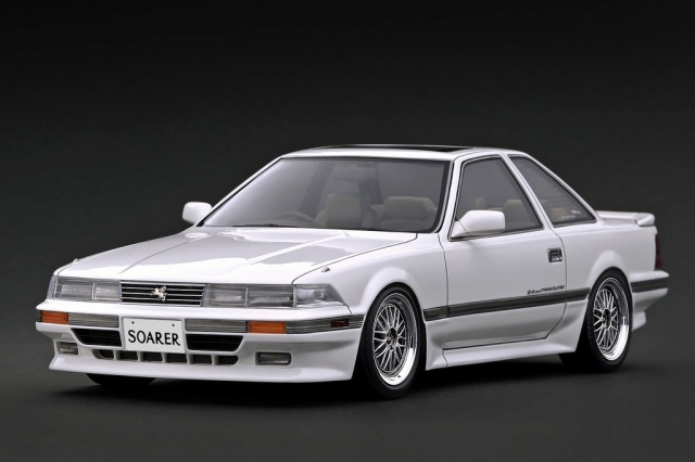 <予約 2027/6月発売予定> ignition model 1/18 Toyota SOARER (Z20) 2.0GT-TWIN TURBO L White