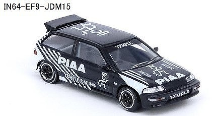 INNO 1/64 Honda シビック EF9 "TEMPLE RACING" 大阪オートメッセ 2023