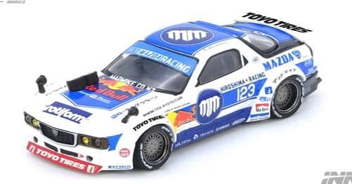 INNO 1/64 Mazda RX7 (FD3S) "PANDEM ROCKET BUNNY" MADBUL MADLAB COLLECTION 001