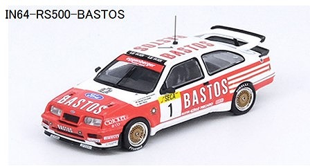 INNO 1/64 Ford シエラ RS500 COSWORTH #1 "BASTOS" スパ24時間 1989 優勝車