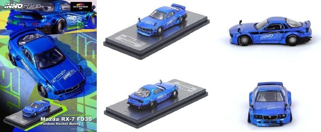 INNO 1/64 Mazda RX-7(FD3S) PANDEM ROCKET BUNNY Tokyo Auto Salon 2026
