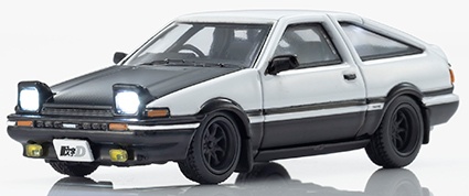 <予約 2027/1月発売予定> Kyosho 1/64 頭文字D トヨタ スプリンター トレノ(AE86) LED搭載 MOTN 単体では点灯しません（LED システム別売り）