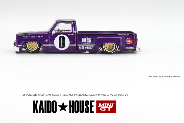 MINI GT 1/64 シボレー シルバラード デューリー KAIDO V1(左