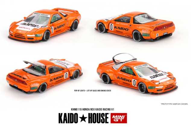 MINI GT 1/64 ホンダ NSX Kaido Racing V1(左ハンドル)