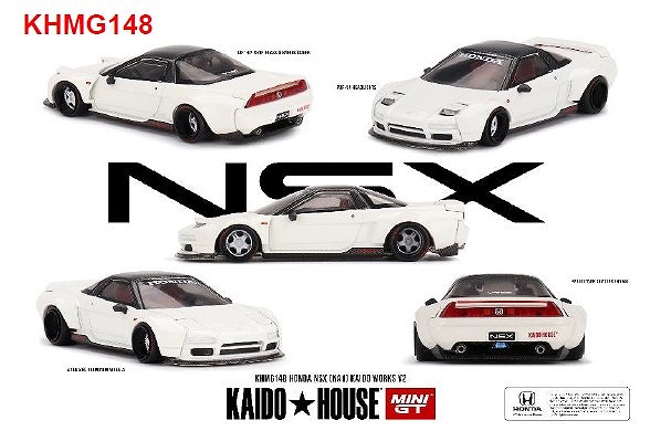 MINI GT 1/64 ホンダ NSX (NA1) KAIDO WORKS V2(左ハンドル)