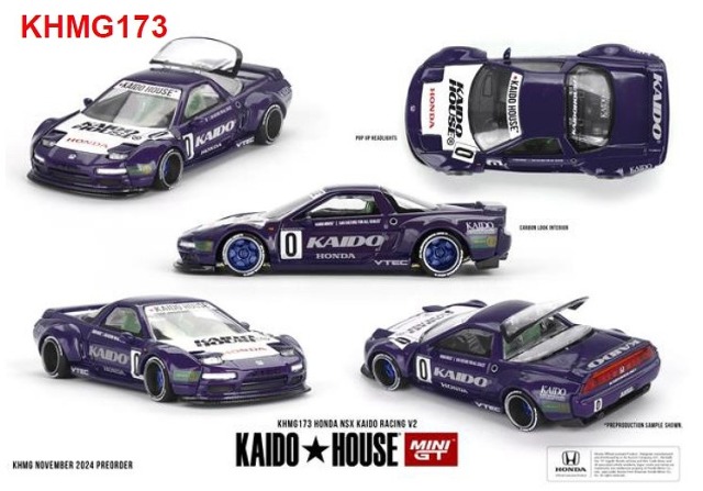 MINI GT 1/64 ホンダ NSX Kaido Racing V2(左ハンドル)