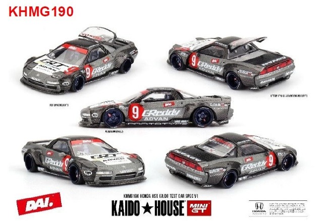MINI GT 1/64 Honda NSX Kaido Test Car Spec V1(左ハンドル)
