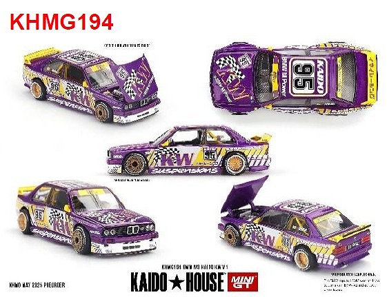 MINI GT 1/64 BMW M3 KAIDO KW V1(左ハンドル)