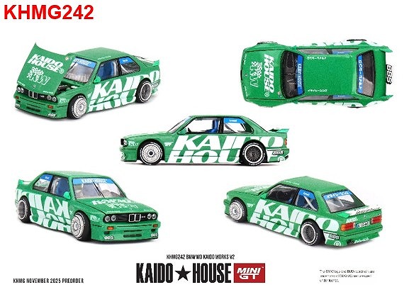 MINI GT 1/64 BMW M3 Kaido Works V2(左ハンドル)
