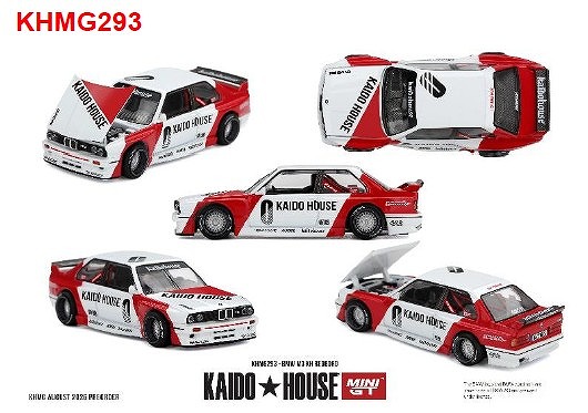 <予約 2026/12月発売予定> MINI GT 1/64 BMW M3 KH REDBORO(左ハンドル)