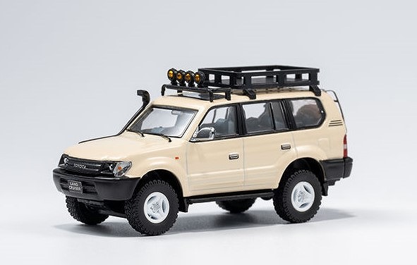 GCD 1/64 トヨタ ランドクルーザー プラド 90 (LHD Retrofit) ベージュ