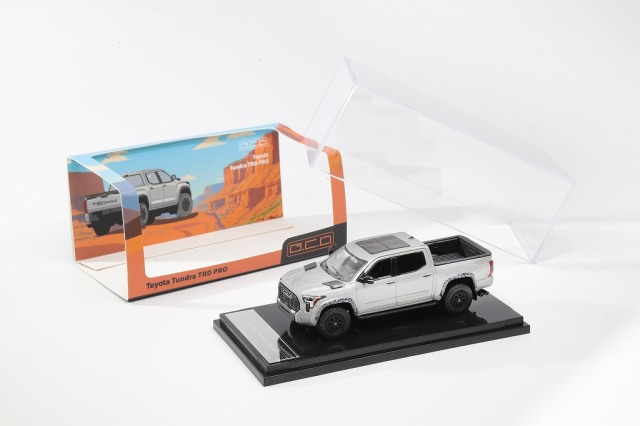 <予約 2026/5月発売予定> GCD 1/64 Toyota Tundra TRD PRO (LHD)  シルバー