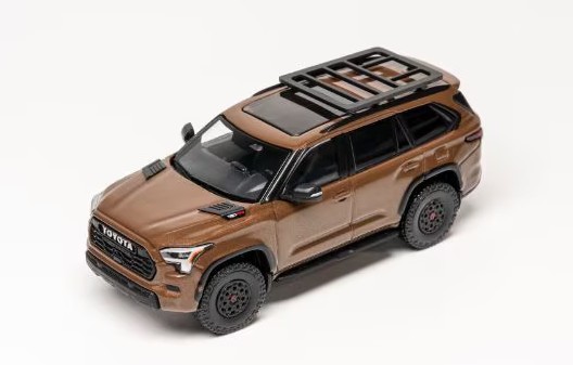 GCD 1/64 Toyota Sequoia TRD PRO ブラウン