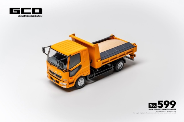 予約 2027/2月発売予定> GCD 1/64 三菱 FUSO ファイター ダンプ