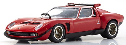 Kyosho 1/43 ランボルギーニ ミウラ SVR (レッド/ブラック)