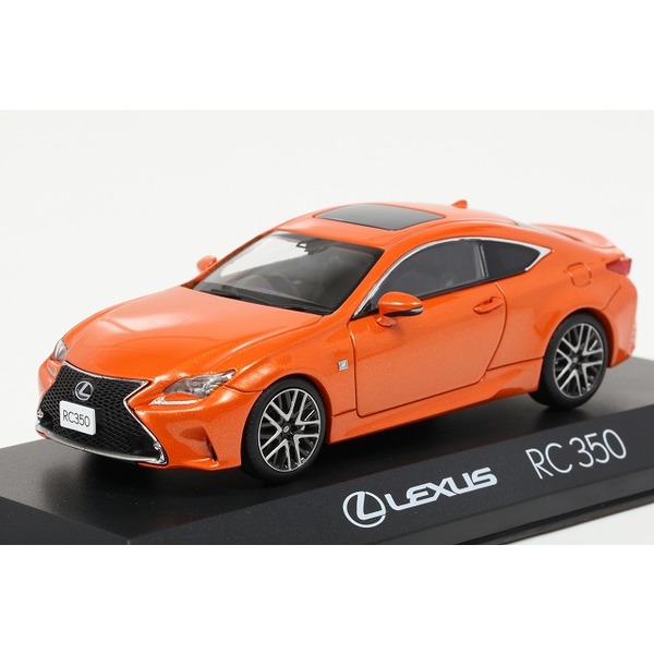 【Kyosho】 1/43 レクサス RC 350 F スポーツ（ラヴァオレンジクリスタルシャイン）