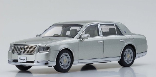 Kyosho 1/43 トヨタ センチュリー (精華 / レイディエントシルバーメタリック)
