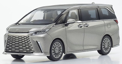 Kyosho 1/43 LEXUS LM 500h (ソニックチタニウム  4席ソリスホワイト)