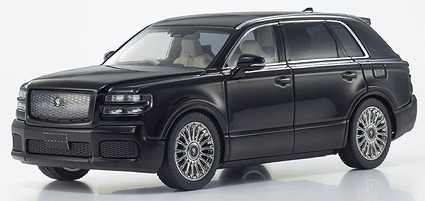 Kyosho 1/43 トヨタ センチュリー (麟鳳 単彩：りんぽう たんさい)(ブラック) 内装 フロマージュ