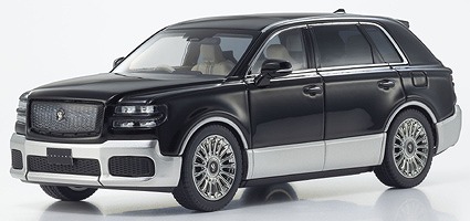 Kyosho 1/43 トヨタ センチュリー (麟鳳：りんぽう)(ブラック/シルバー) 内装 フロマージュ