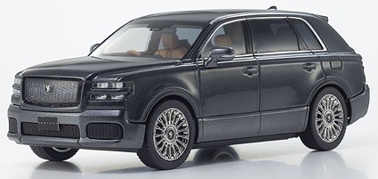 Kyosho 1/43 トヨタ センチュリー (黎明 単彩：れいめい たんさい)(グレー) 内装 ミッドブラウン