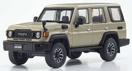 Kyosho 1/43 トヨタ ランドクルーザー 70 (ベージュ)