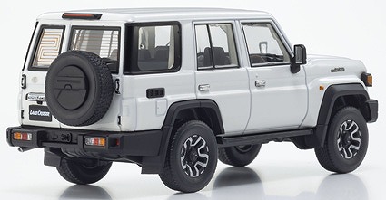 Kyosho 1/43 トヨタ ランドクルーザー 70 (スーパーホワイト II)