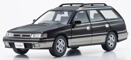 <予約 2026/4月下旬発売予定> Kyosho 1/43 SUBARU レガシィ ツーリングワゴン GT (ブラック/グレー)