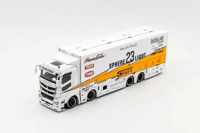 ミニカー GCD 1/64 LB-TRUCKS Fuso SPHERE Light#23 GCD 1:64 Liberty