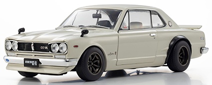 <予約 2027年1月下旬発売予定> KYOSHO 1/18 日産 スカイライン 2000 GT-R (KPGC10) (ホワイト)