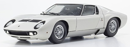 Kyosho 1/18 ランボルギーニ ミウラ P400 (ホワイト)