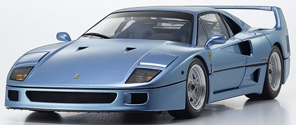 <予約 2026/12月下旬発売予定> Kyosho 1/18 フェラーリ F40 (ライトブルーメタリック)