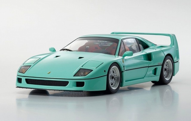 Kyosho 1/18 フェラーリ F40 (ミントグリーン)