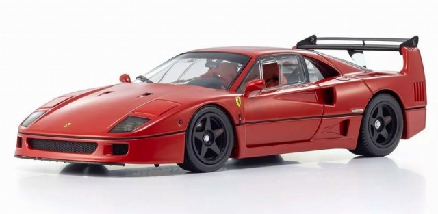 Kyosho 1/18 フェラーリ F40 ライトウェイト LMウイング (レッド)