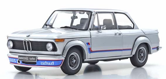 Kyosho 1/18 BMW 2002 ターボ (シルバー)