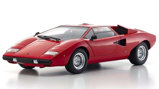 Kyosho 1/12 ランボルギーニ カウンタック LP400 (レッド)