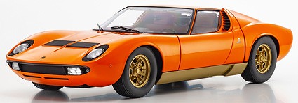 <予約 2026/10月下旬発売予定> Kyosho 1/12 ランボルギーニ ミウラ P400 (オレンジ)