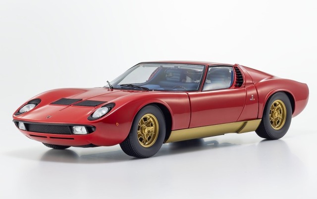 Kyosho 1/12 ランボルギーニ ミウラ P400 (レッド)