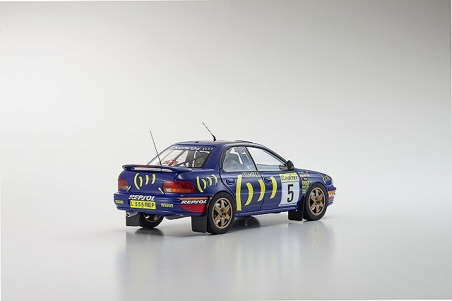Kyosho 1/18 スバル インプレッサ 1995 モンテカルロ #5
