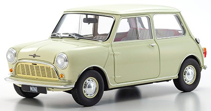 Kyosho 1/18 モーリス ミニ Mk.1 1959 (オールドイングリッシュホワイト)