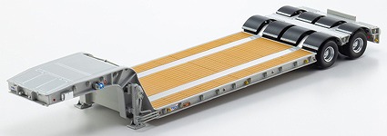 Kyosho 1/43 日本トレクス 重機運搬用セミトレーラ (グレー)　※牽引部のみ　トラクター別売 