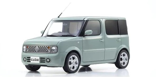 Kyosho 1/18 日産 キューブ (アクアミント) 限定 400個