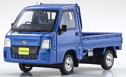 Kyosho 1/43 スバル サンバー トラック (ブルー)