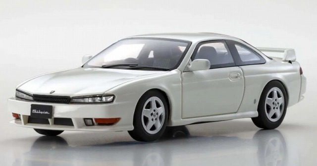 Kyosho  1/43 日産 シルビア K's (S14) (ホワイト)限定 1,000個