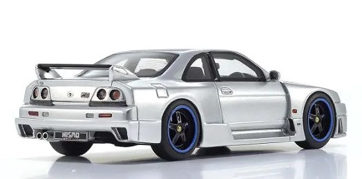 Kyosho 1/43 ニスモ GT-R LM (BCNR33) (シルバー) 限定 1,000個