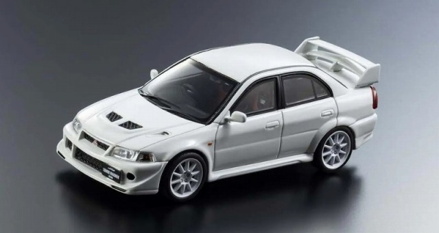 Kyosho 1/43 三菱 ランサー エボリューション VI TME (ホワイト) 限定 400個