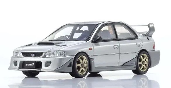 Kyosho 1/43 スバル インプレッサ S201 (シルバー)