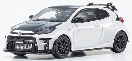 Kyosho 1/43 トヨタ GRMN ヤリス サーキットパッケージ (ホワイト)