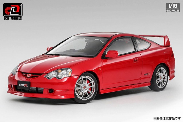 <予約 2026/7月発売予定> LCD 1/18 ホンダ インテグラ DC5 レッド