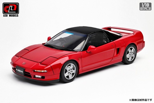 <予約 2025/11月下旬発売予定> LCD 1/18 ホンダ NSX (NA1) レッド